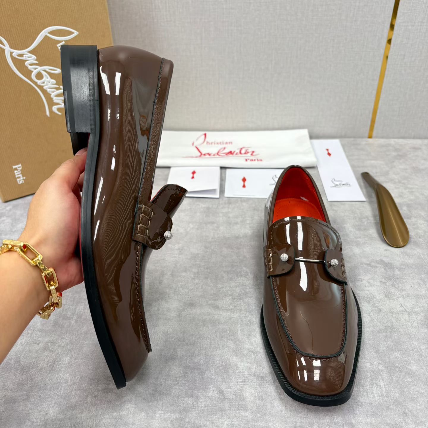 Cistian Louboutin shoe